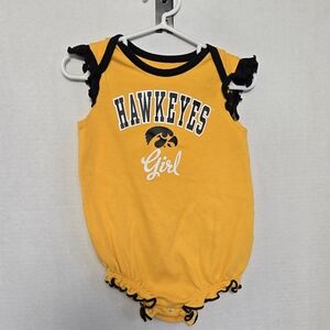 Hawkeyes Girl‎ Yellow Romper
